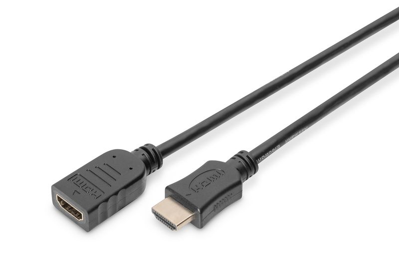 ASSMANN-Electronic-HDMI-1.4-5m-cavo-HDMI-HDMI-tipo-A--Standard--Nero