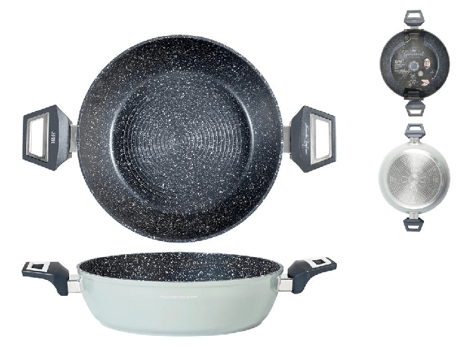 H&h Alessandro Borghese Gourmet Tegame Antiaderente ø24cm