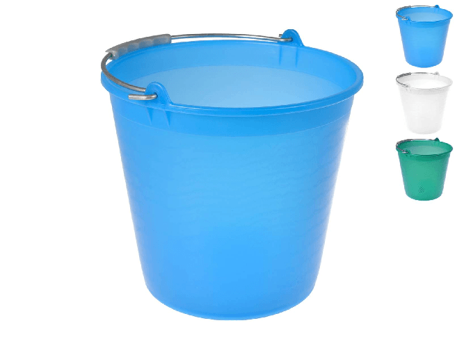 Secchio In Polietilenesss Litri 7 Azzurro