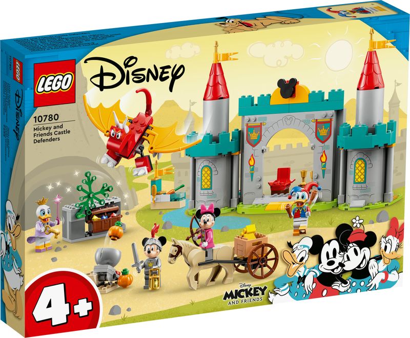 LEGO-Disney-Topolino-e-Amici-10780-Topolino-e-i-suoi-Amici-Paladini-del-Castello-Cavallo-Giocattolo-Giochi-per-Bambini