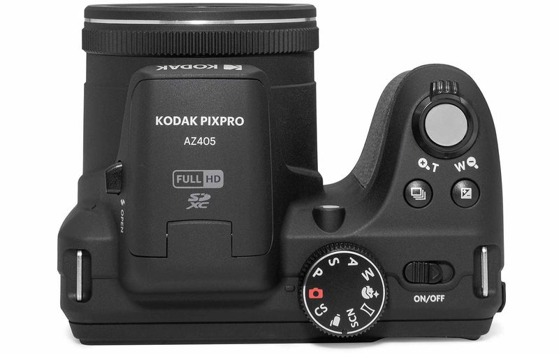 Kodak-Astro-Zoom-AZ405-1-2.3--Fotocamera-Bridge-2068-MP-BSI-CMOS-5184-x-3888-Pixel-Rosso