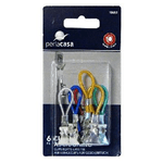 Ganci Clip Portastrofinacci 6 Pezzi Gabbiano 10658