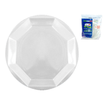 Dopla Piatto Dessert Bianco 25 Pezzi Re-Usable