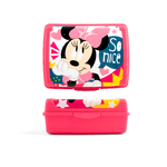 Porta Pranzo Lulabi Disney Minnie Icon In Polipropilene Cm 17X13X6,5Cm