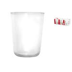 Pasabahce Set 6 Bicchieri Otto In Vetro Borosilicato Trasparente Cl 31