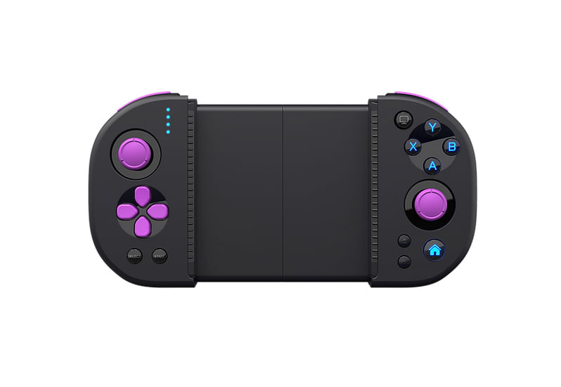 Dragonshock-Photon-Nero-Bluetooth-USB-Gamepad-Analogico-Digitale-Android-PC-iOS