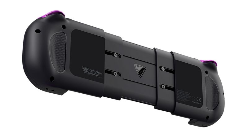 Dragonshock-Photon-Nero-Bluetooth-USB-Gamepad-Analogico-Digitale-Android-PC-iOS