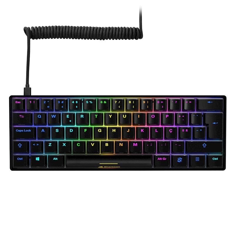 Sharkoon-SGK50-S4-tastiera-USB-QWERTY-Italiano-Nero