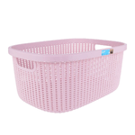 Keeper Bosse Cesta Biancheria, Rosa, 52x37x23 Cm