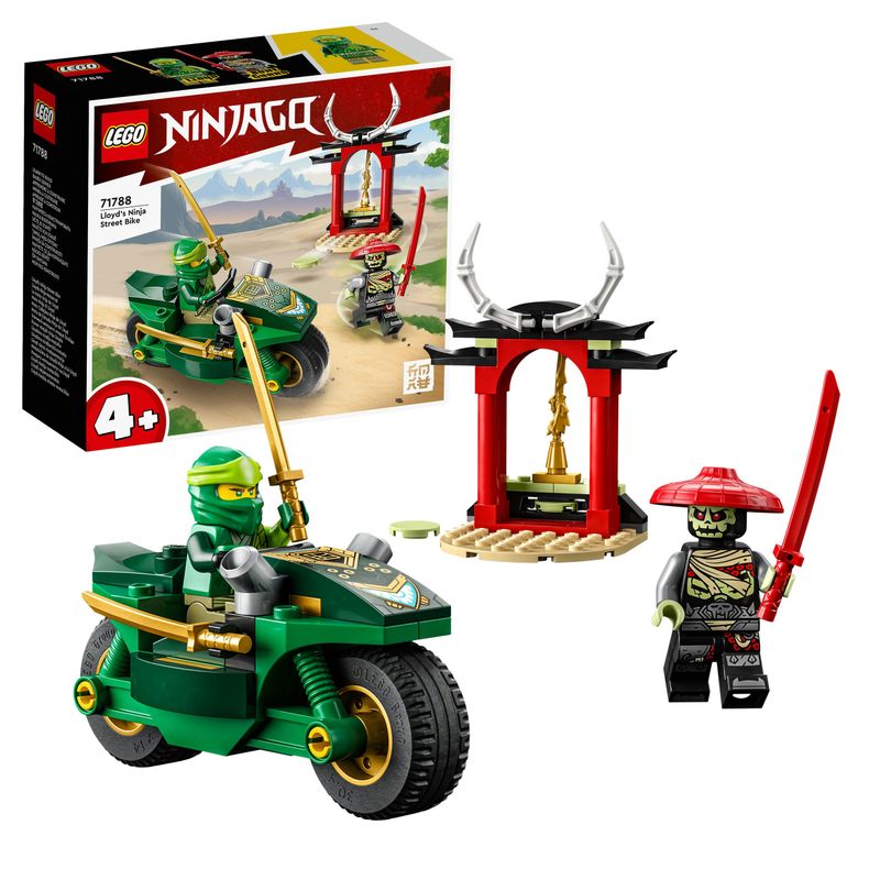 LEGO-71788-Ninjago-Moto-Ninja-Di-Lloyd-Motocicletta-Giocattolo-Per-Bambini-In-Eta-Prescolare-Dai-4-Anni-In-Su-Set-Di-Giochi-Educativi-Per-Principianti-Multicolore