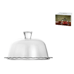 Piatto Petite Con Cupola Marca Pasabahce Modello Patisserie 26cm