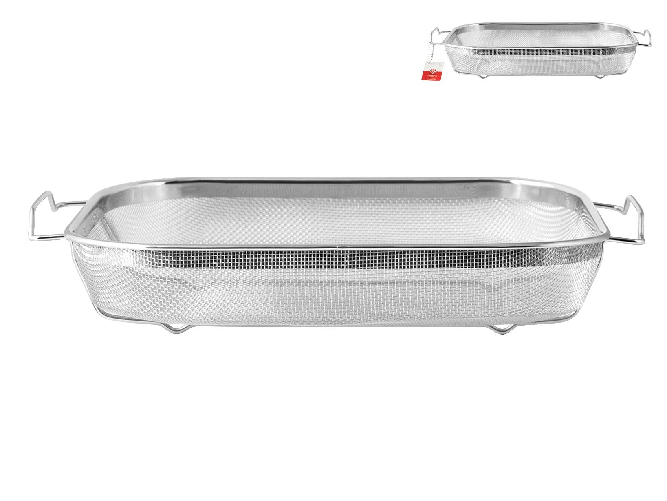 Cestino Lavello Inox Rete 37x31x6 033j Home