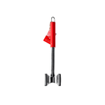 Batticarne In Alluminio Manico Rosso Home