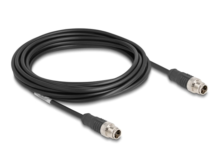 Delock-Cavo-M12-connettore-a-8-pin-con-codifica-X-su-PVC-5-m--80865-