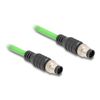 Delock-Cavo-M12-con-codifica-A-8-pin-maschio-maschio-PUR--TPU--5-m