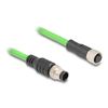 Delock-Cavo-M12-codifica-A-da-8-pin-maschio-a-femmina-PUR--TPU--5-m