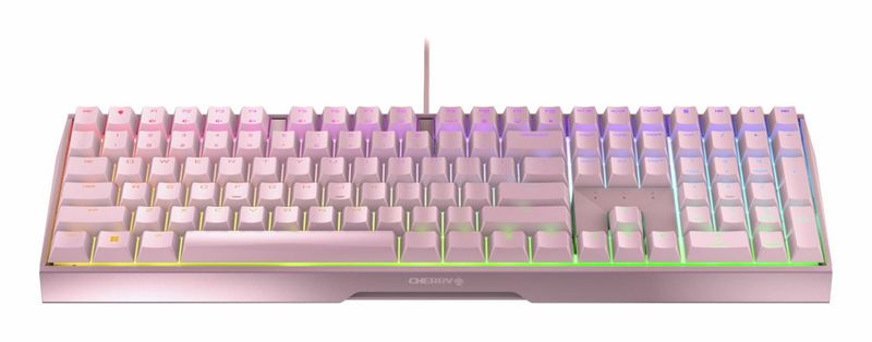 MX-BOARD-3.0S---Mechanical-Keyboard---Corded---MX-Red---QWERTY---Pink