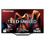 Hisense Germany GmbH Hisense 65U7NQ TV 1651 cm (65") 4K Ultra HD Smart TV Wi-Fi Nero 1500 cd/m
