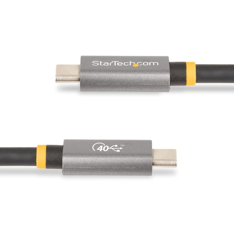 StarTech.com-Cavo-USB4-da-1-m-Cavo-USB-Type-C-Certificato-USB-IF-40-Gbps-cavo-di-ricarica-e-trasferimento-dati-USB-C-100W-PD-8K-60Hz-compatibile-con-Thunderbolt-4-3-USB-3.2--CC1M-40G-USB-CABLE-