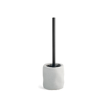 Scopino Bagno Grigio Martellato In Ceramica, 39Cm, H&H