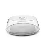 Guzzini Portatorta In Plastica Formecasa Con Base Colore Grigio Cm 33