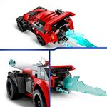 LEGO-76244-Marvel-Miles-Morales-vs.-Morbius-Spider-Man-Giocattolo-da-Costruire-per-Bambini-e-Bambine-con-Macchina-da-Corsa-e-Minifigure-di-Spidey