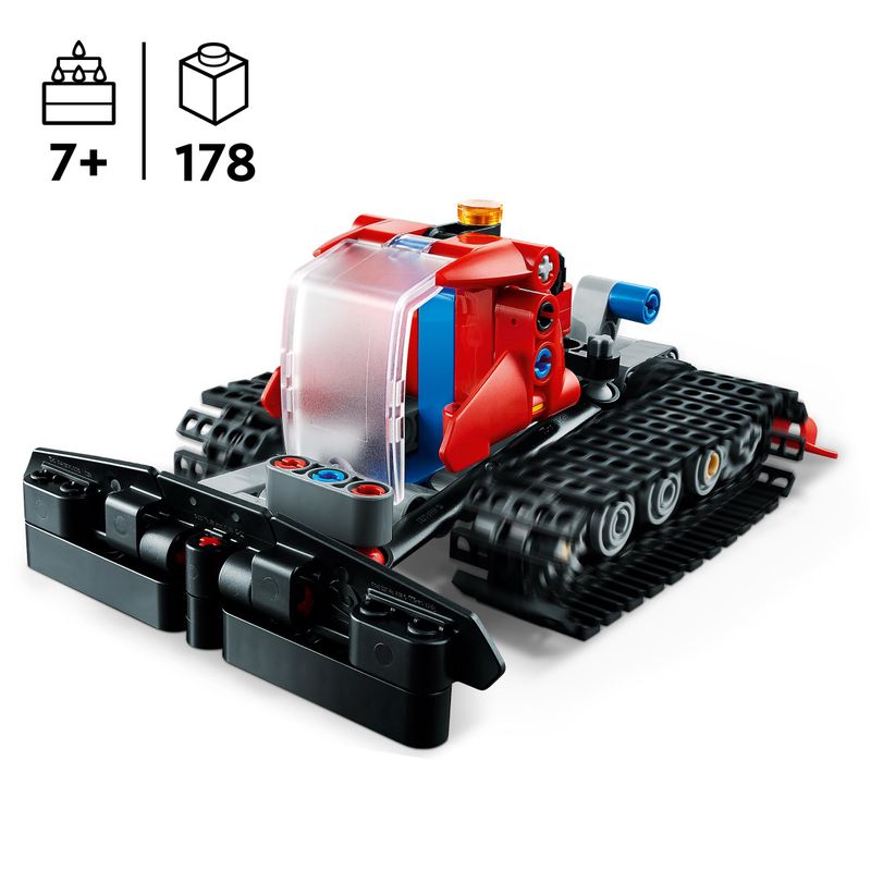 Lego-Technic-42148-The-Ladder-2-in-1-giocattolo-da-costruzione-con-motoslitta-modello-di-veicolo