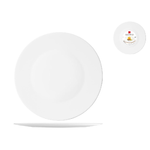 Bormioli Rocco Grangusto Set 6 Piatti Multiuso, Opale, 33 Cm Bianco