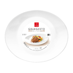 Bormioli Rocco Grangusto Set 6 Piatti Steak, Opale, 31x26 Cm Bianco