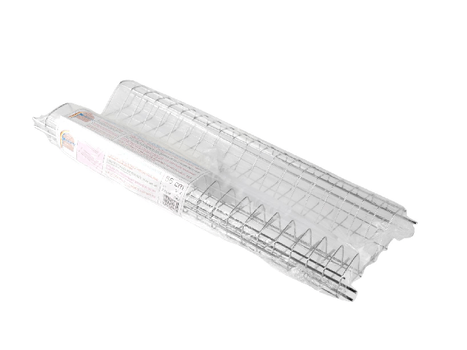 Scolapiatti Acciaio Inox 18-8 2 Piani per Pensili 56 cm