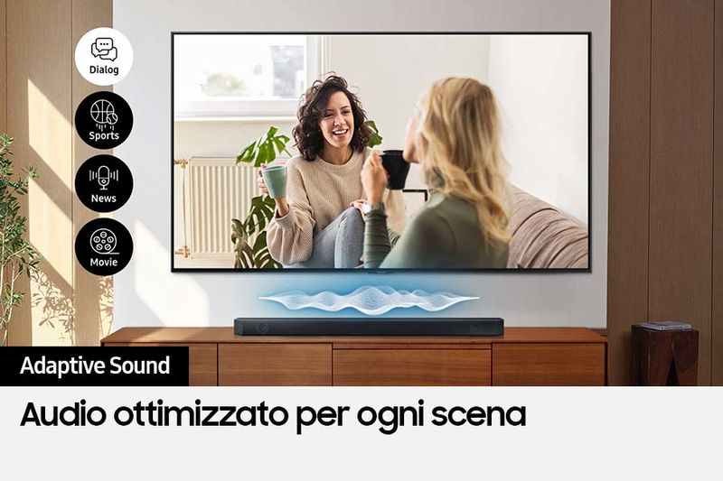 Samsung-Soundbar-HW-Q60C-3.1-Canali-31W