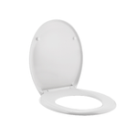 Sedile Wc Arona In Materiale Plastico Durolux Resistente Ai Graffi E Al Calore Colore Bianco.