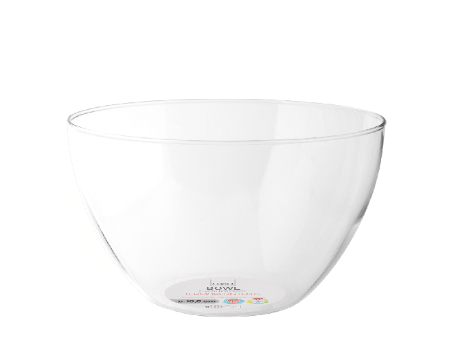 Confezione 6 Coppe Bowl In Borosilicato della marca H&H con dimensione pari a cm 18,5