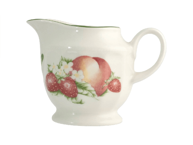 Lattiera Earthenware Victorian Orchard Bianco 1x1x1 Cm Churchill