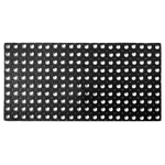 Tappeto Go mm a 'compos' 50x100 Nero Velcoc