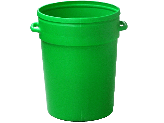 Bidone Echo 100 Litri senza coperchio Verde Sirsa