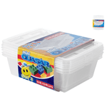 Set 3 Contenitori Mini Quasar Trasparente 1675 Heidrun