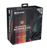 Xtreme-33572-cuffia-Sovraurale-Padiglione-auricolare-Nero