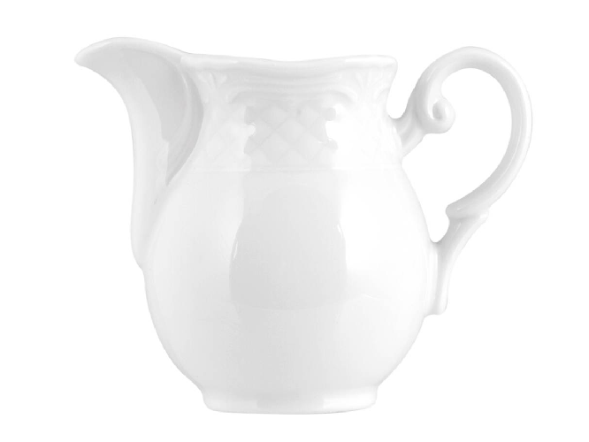 Lattiera In Porcellana Arianna Bianco Cc 150 Home