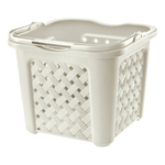 Cesta Tontarelli ARIANNA Quadra, modello 8065448210, con Manico Angora, per organizzare con stile