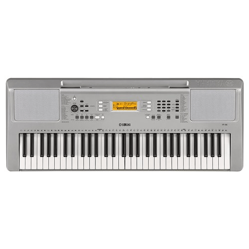 Yamaha PORTABLE Ypt 360 Musical Keyboard, Silver