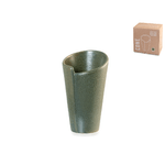 Set 2 Coni Per Fritto In Stoneware Verde Cm 8,5, Streat