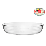 H&H Tegame Borghese in vetro borosilicato cm 40x27.