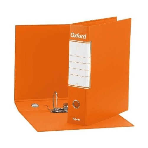 Esselte-Registratore-Oxford-Protocollo-Dorso-8-cm-Arancio