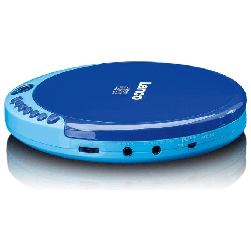 Lenco-CD-011-Lettore-CD-portatile-Blu