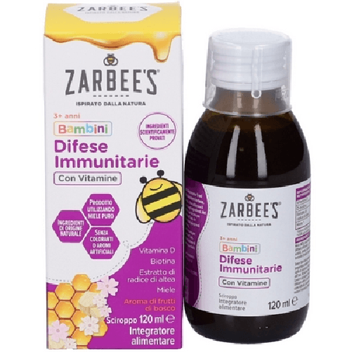 Zarbees Sciroppo Difese Immunitarie Bambini 120mL