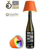 Sompex-Top-2.0-lampada-per-bottiglie-ricaricabile-arancione