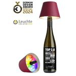 Sompex TOP 2.0 lampada da tavolo Lampadina/e non sostituibile/i 1,3 W LED G Borgogna