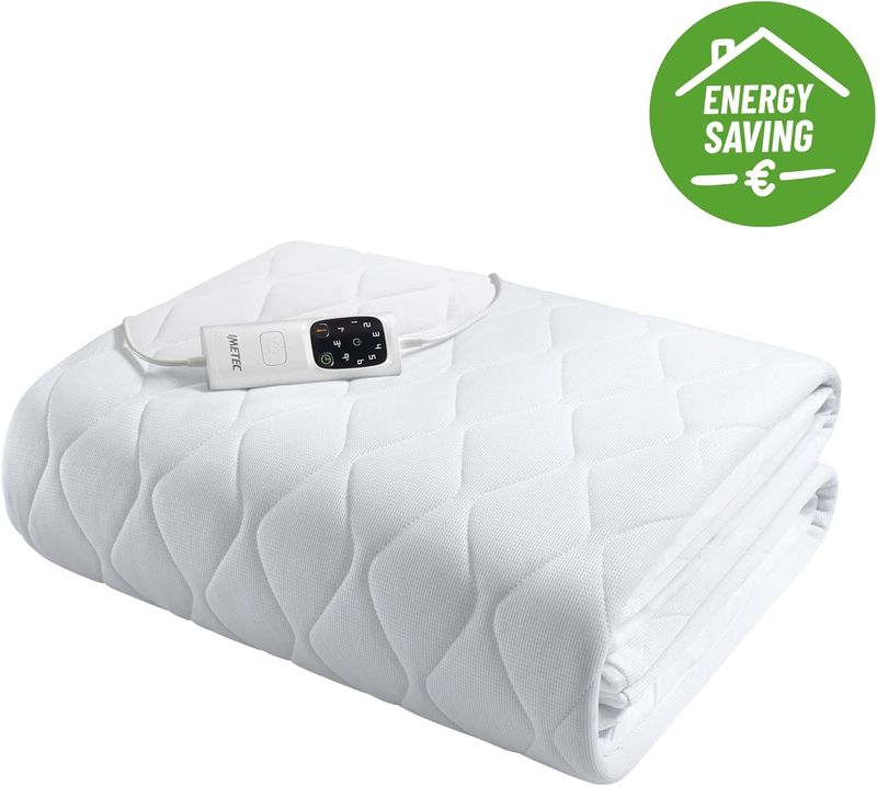 Imetec-Scaldasonno-Adapto-maxi-coprimaterasso-singolo-195x90-cm-basso-consumo-riscaldamento-rapido-temperatura-personalizzata-tessuto-anallergico-trapuntato-comando-a-6-temperature