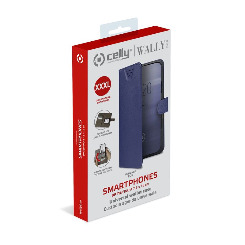 Celly-Wally-One-XXXL-custodia-per-cellulare-152-cm--6---Custodia-flip-a-libro-Blu